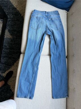 H&M Denim high waisted straight leg